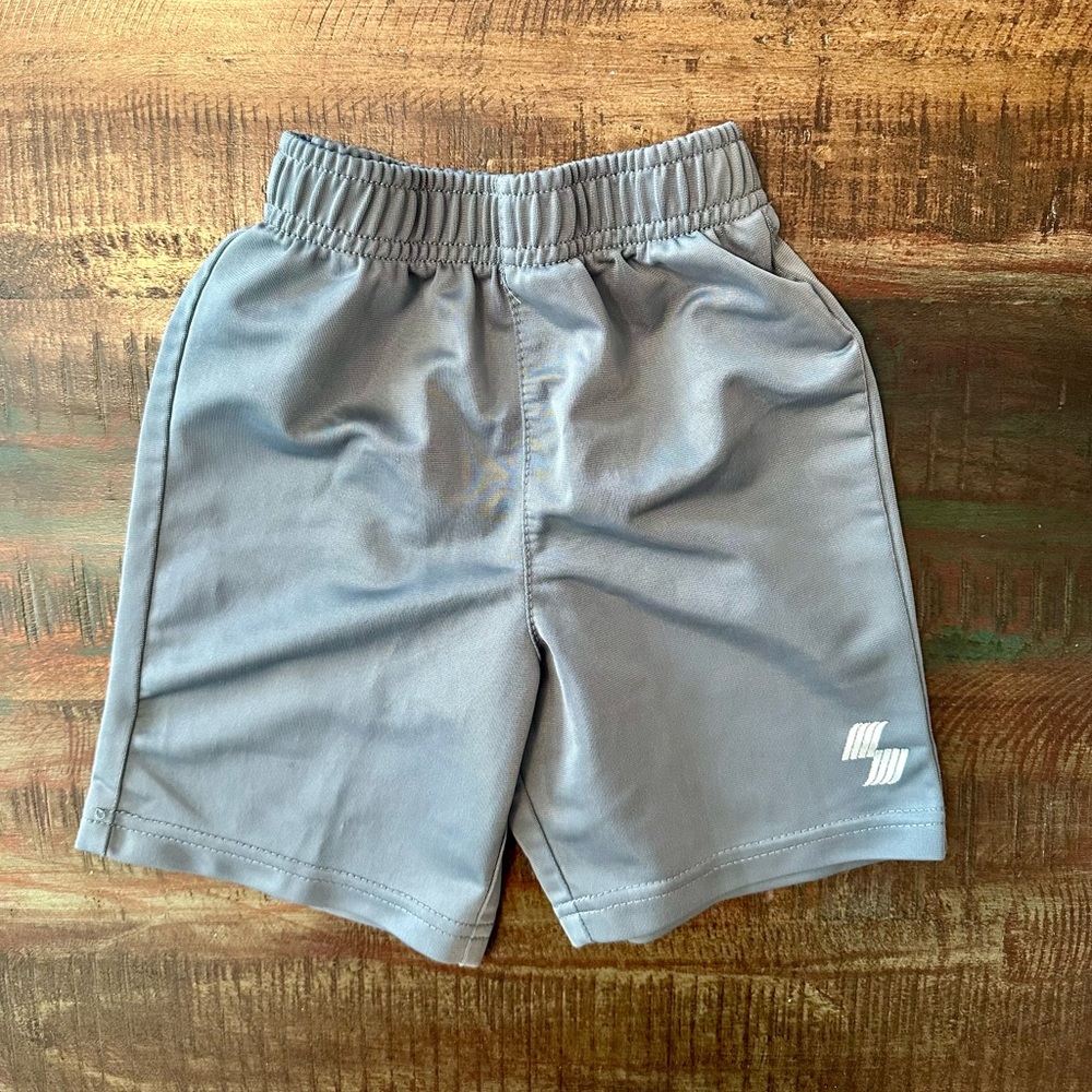 Kids Gray Athletic Shorts